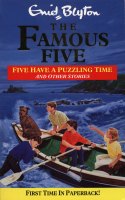 englisches Buchcover 'The Famous Five have a puzzling time and other stories'