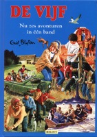 niederländisches Buchcover: "De Vijf en de verdwenen geleerden" (K)