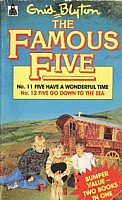 englisches Buchcover: "Five have a wonderful time" (K)