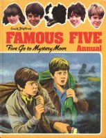 englisches Buchcover: "Five go to Mystery Moor" (M)