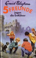 deutsches Buchcover: "Fünf Freunde jagen die Entführer" (N)