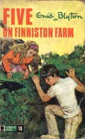 englisches Buchcover: "Five on Finniston Farm" (R)