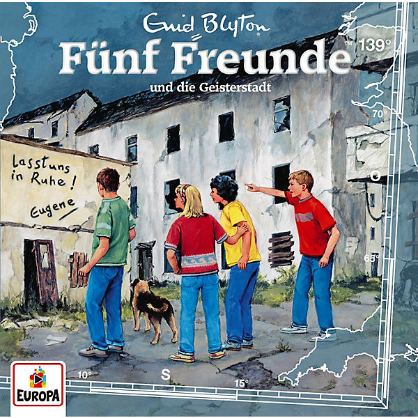 Cover Fünf Freunde und die Geisterstadt