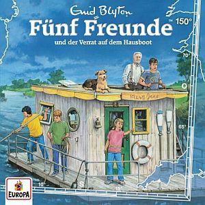 Cover Fünf Freunde und der Verrat auf dem Hausboot