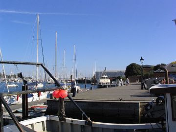 Foto Hafen von Lymington