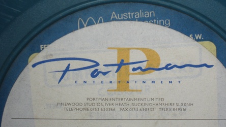 English 16mm positive film reel from Portman Entertainment Ltd.
