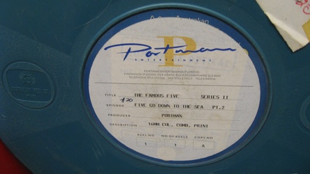 English 16mm positive film reel from Portman Entertainment Ltd.