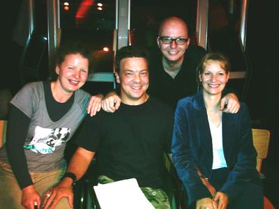 Sprecher der 'Fünf Freunde'-Hörspielreihe von Europa, aufgenommen am 30.09.2005
in der Lauscherlounge