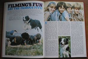 Scan 'Filming's Fun say the Famous Five'