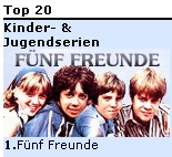 Platz 1 der Top 20 Kinder- & Jugendserien (wunschliste.de, 26.08.2005)