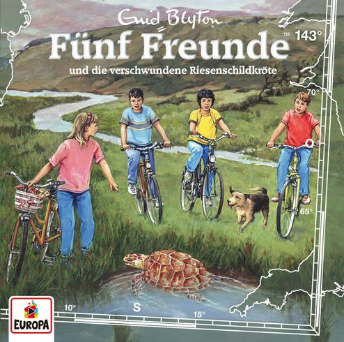 Cover Fünf Freunde und die verschwundene Riesenschildkröte