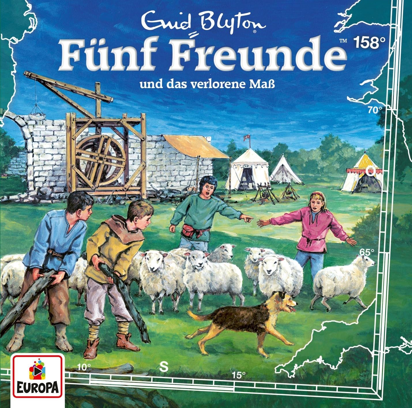 Cover Fünf Freunde und das verlorene Maß