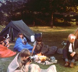 Viewmaster-Bild aus 'Fnf Freunde im Zeltlager'